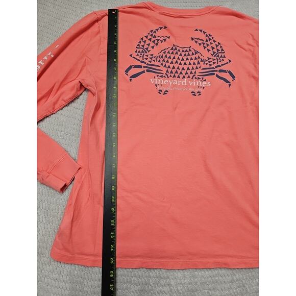 Vineyard Vines Shirt Mens Medium Long Sleeve Pocket Tee - Picture 2 of 6